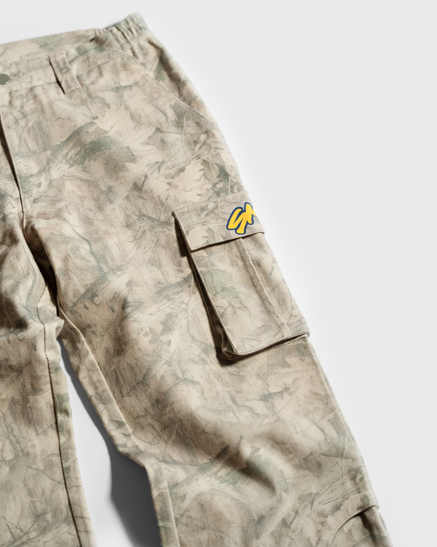 Premium Drape Cargo Pants - Light Realtree