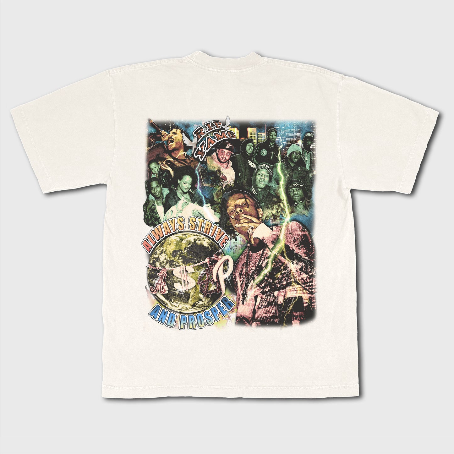ASAP Tee - Vintage WHITE