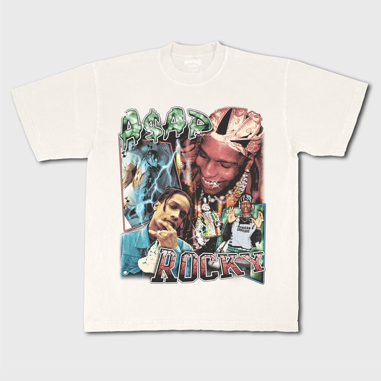 ASAP Tee - Vintage WHITE