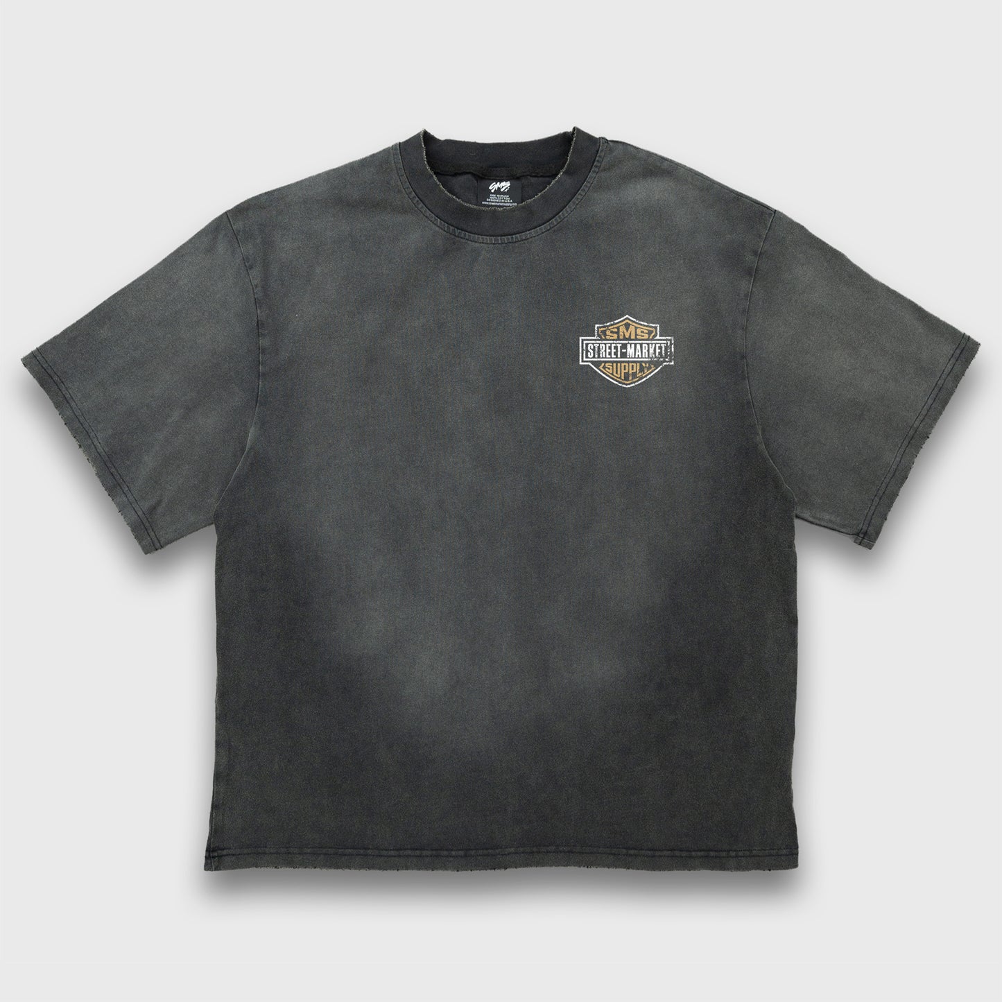 Vintage Eagle Short Sleeve - Faded Black