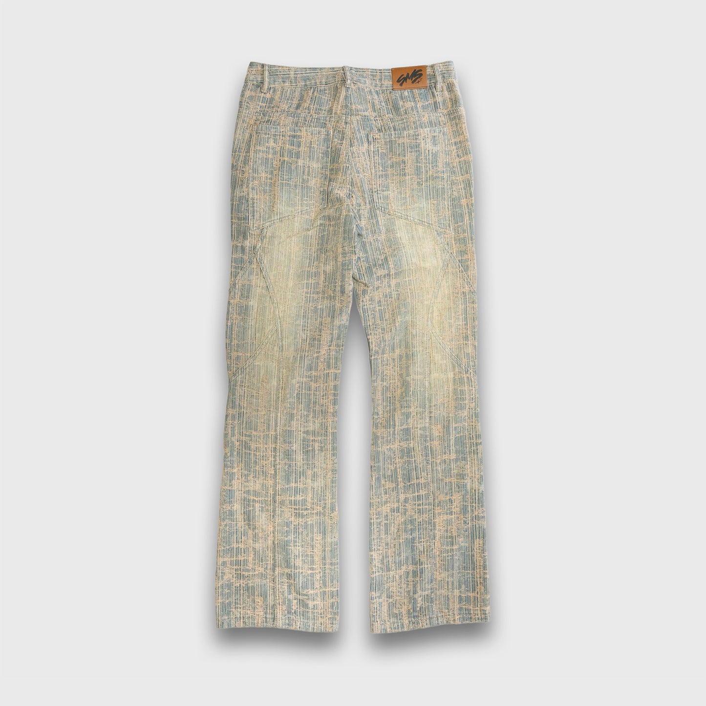 Flare Denim - Cream Wash