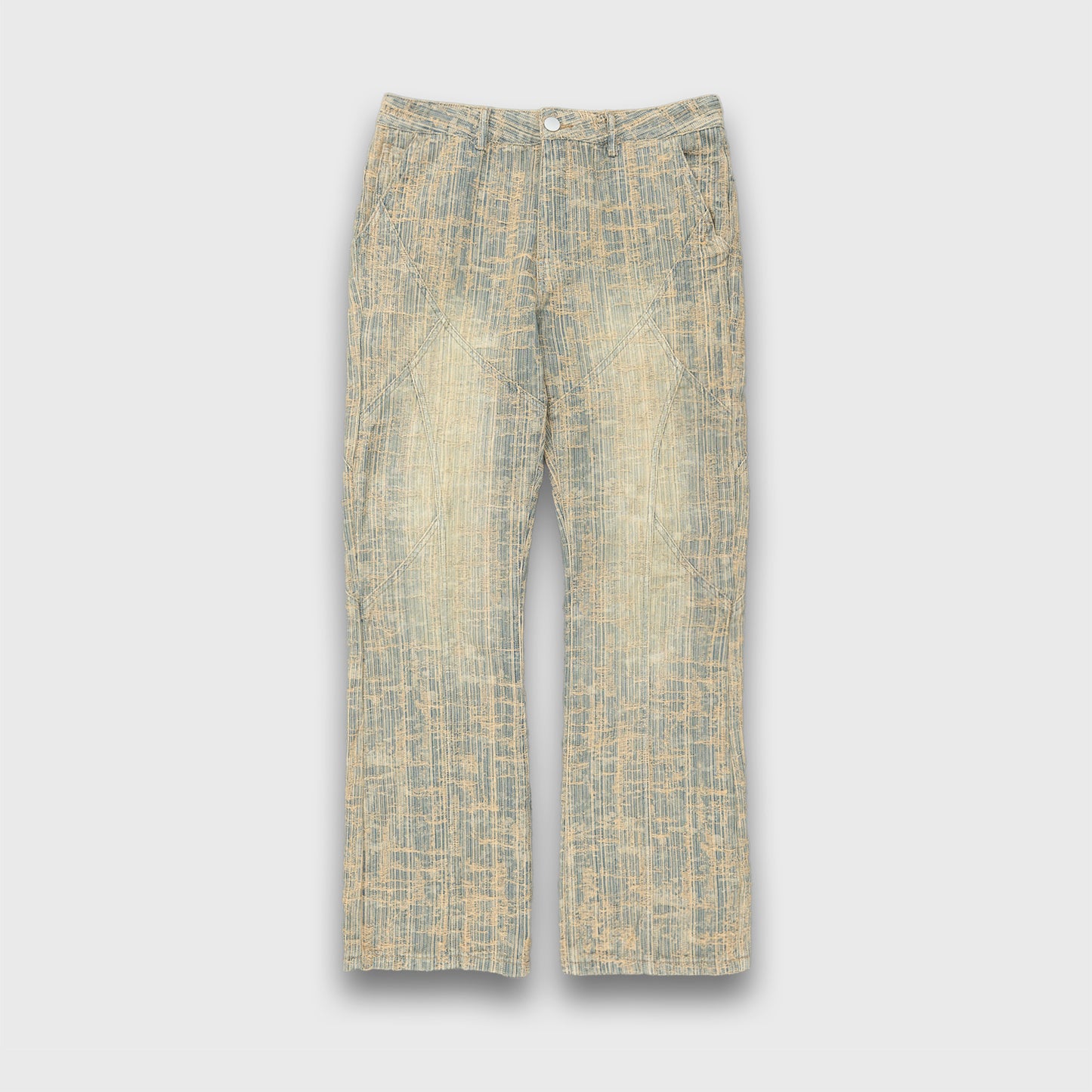Flare Denim - Cream Wash