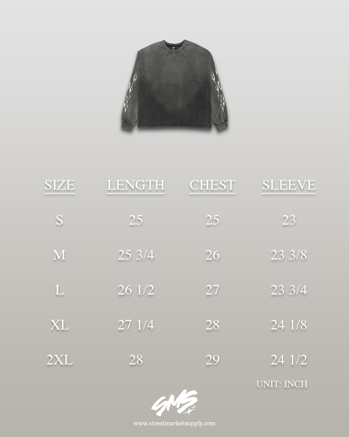 SMS Blank Long Sleeve - Summer Grey