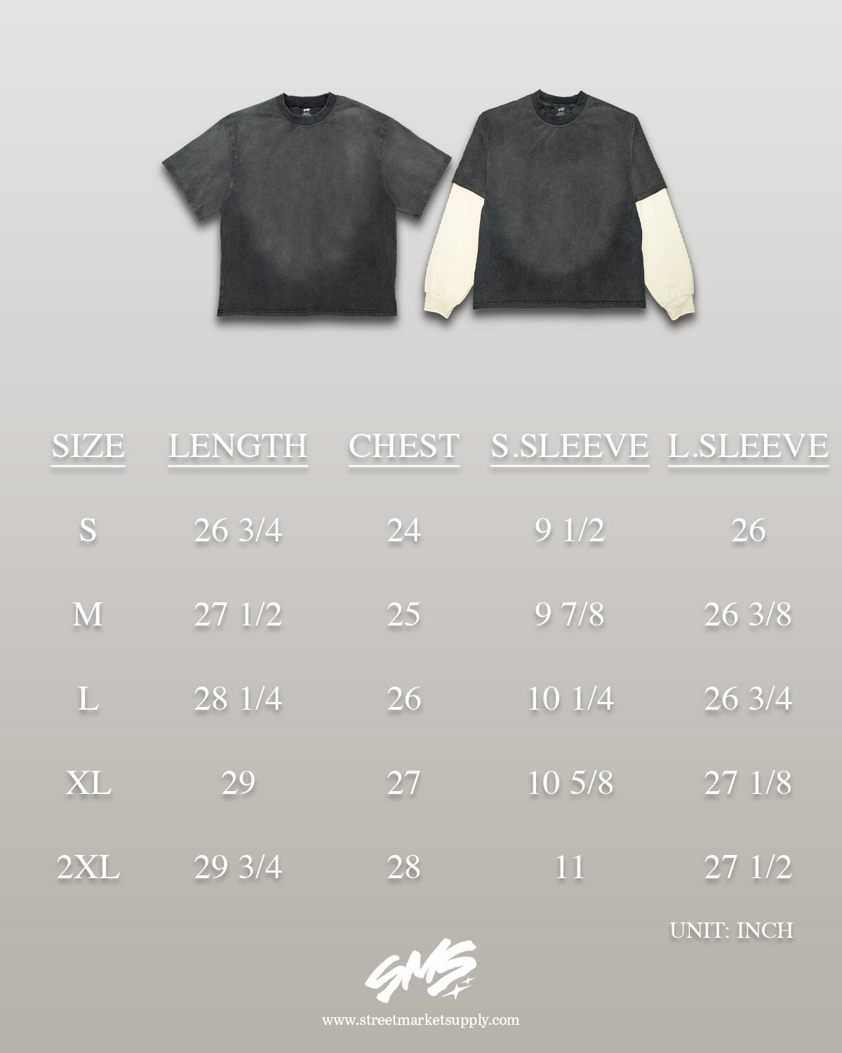 SMS Blank Thermal - Summer Grey