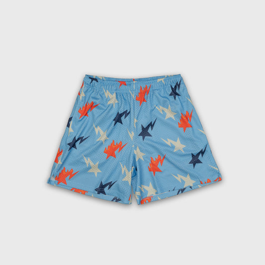 Bapesta Mesh Shorts - BLUE