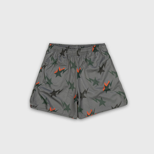 Bapesta Mesh Shorts - GREY