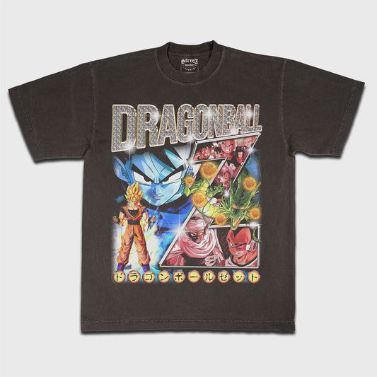DBZ Tee - Vintage BLACK