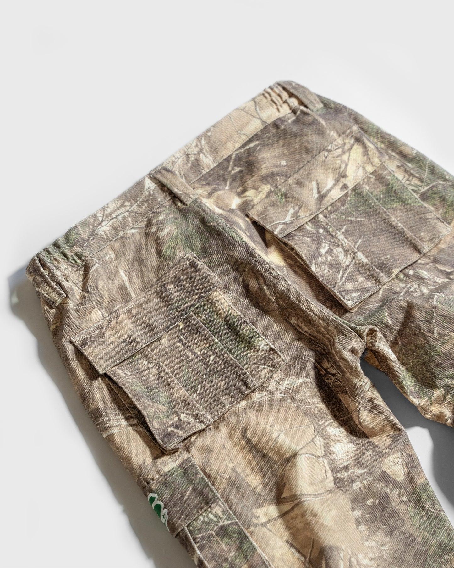 Premium Drape Cargo Pants - Dark Realtree