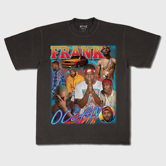 OCEAN Tee - Vintage BLACK