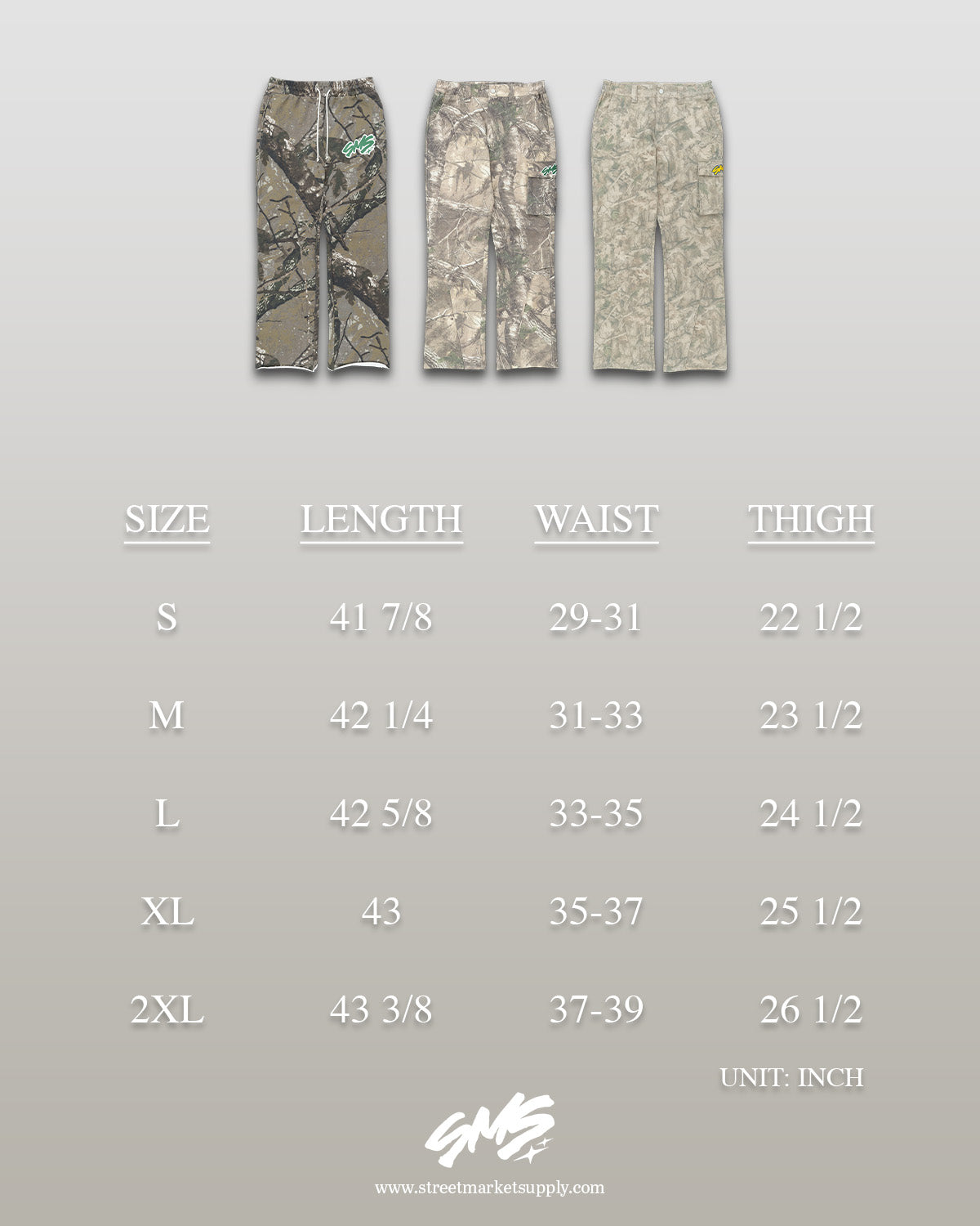 Premium Drape Cargo Pants - Dark Realtree