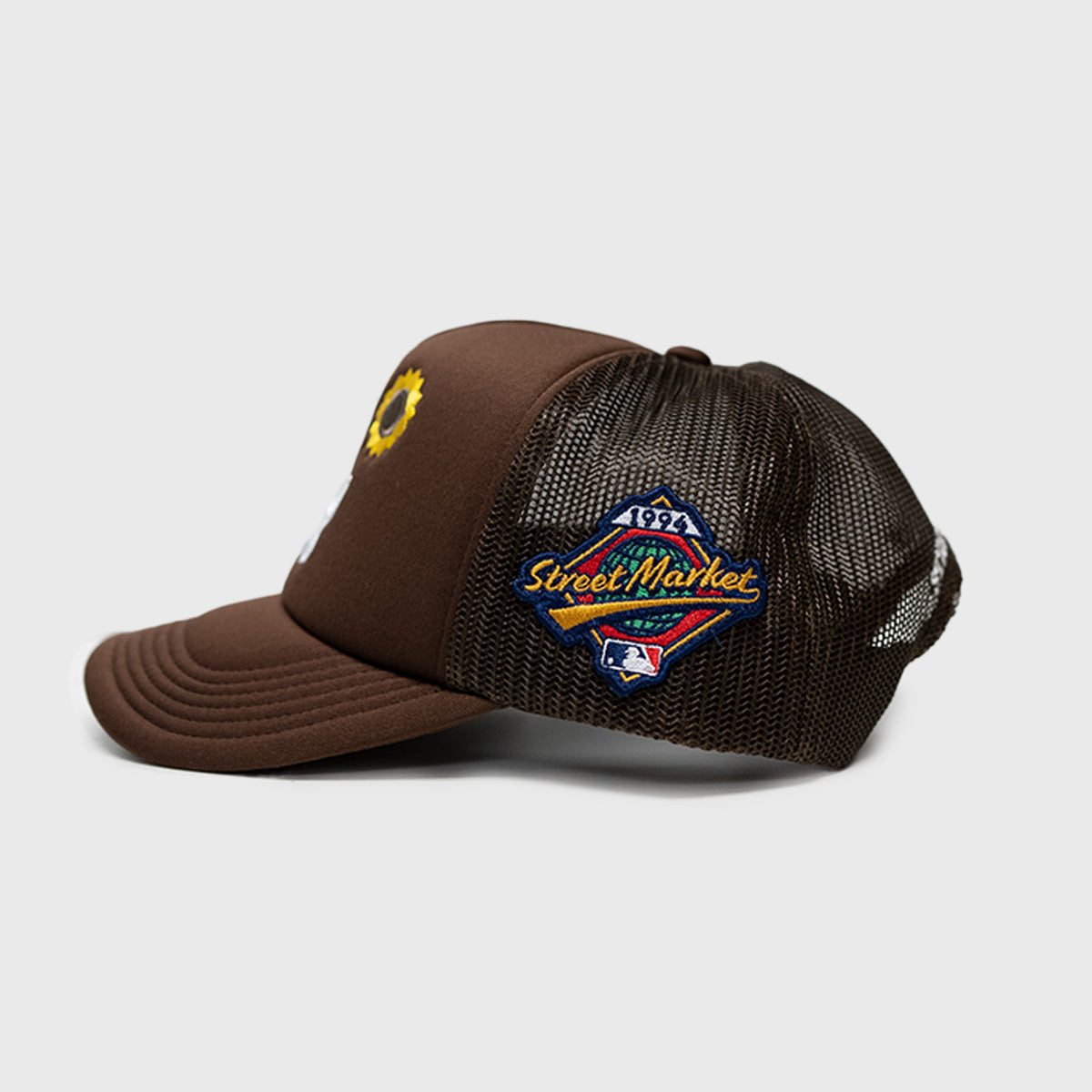 LA Sunflower Trucker - BROWN