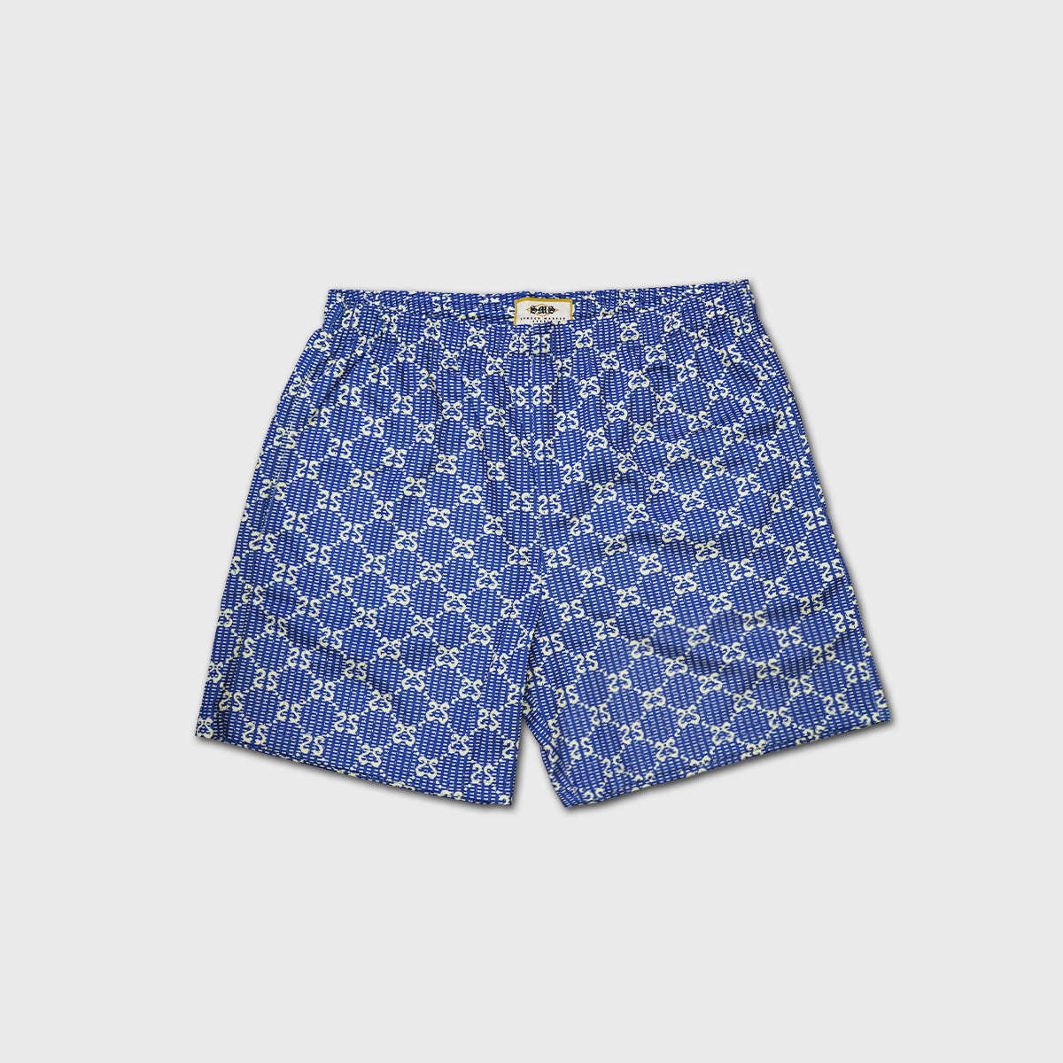 SS Monogram Mesh Shorts - LAPIS BLUE